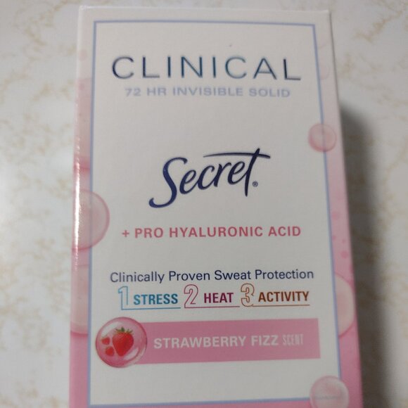 NWT Olay Intensely Hydrating Body Wash and NWT Secret Clinical 72 hour Deodorant - Picture 8 of 11